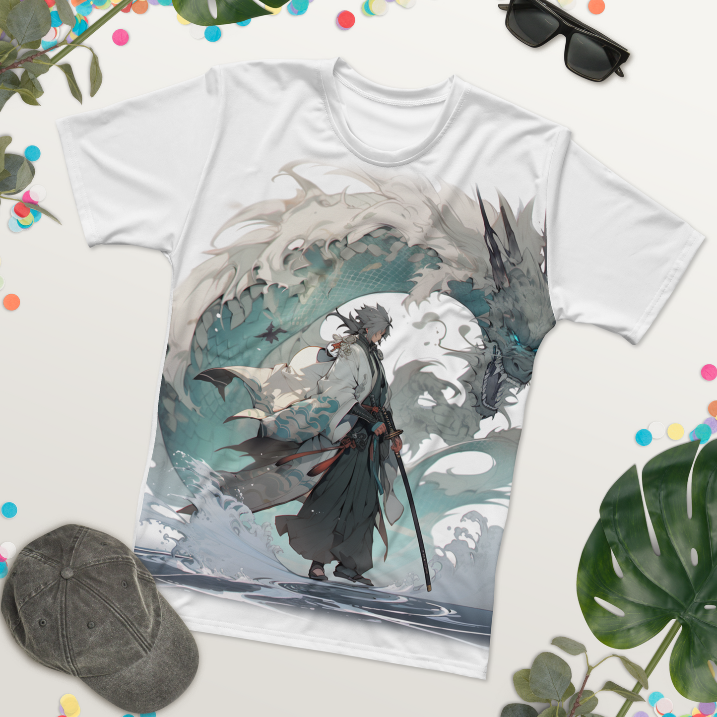 Dragon Samurai Men's t-shirt