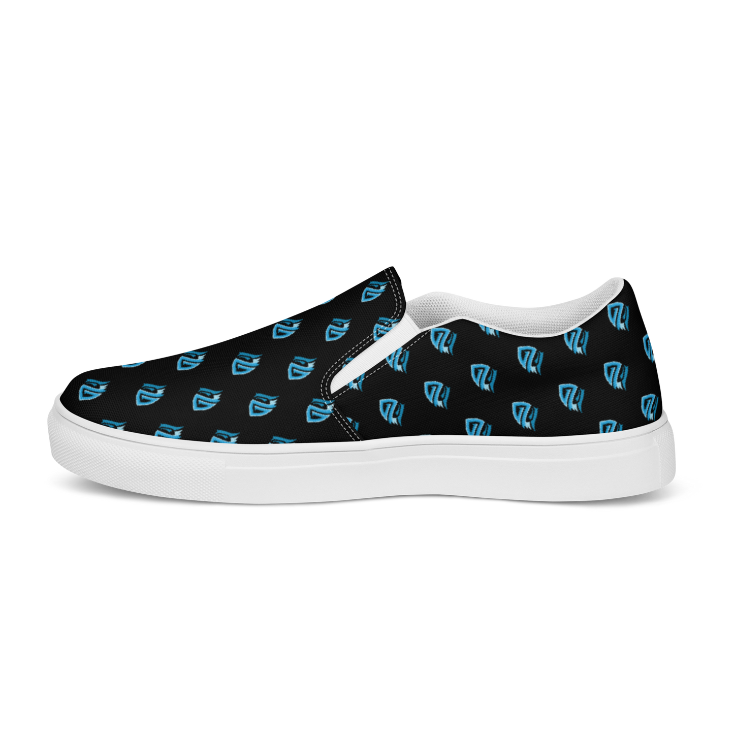 Zephyr Pattern Men’s Slip-on Canvas Shoes