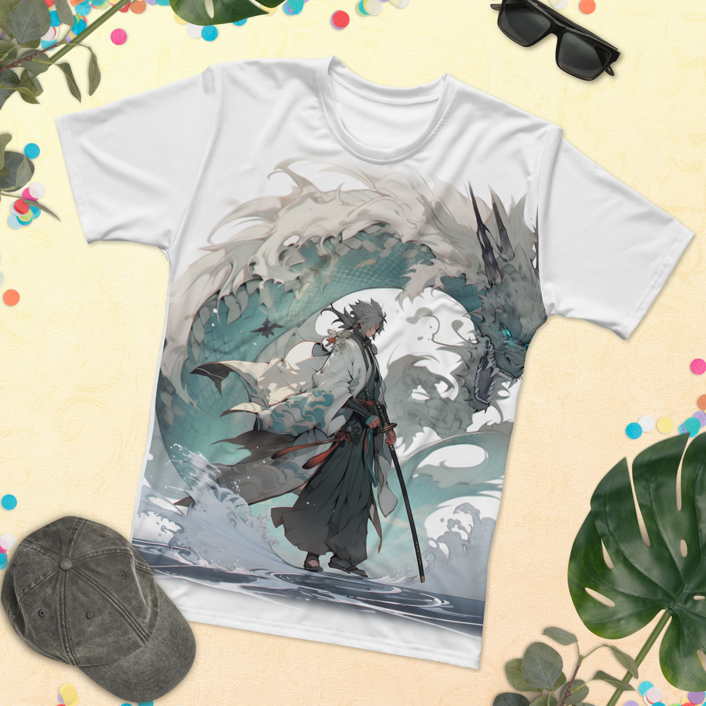 Dragon Samurai Men's t-shirt