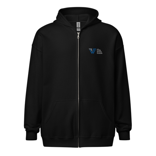 The Web Team Unisex heavy blend zip hoodie